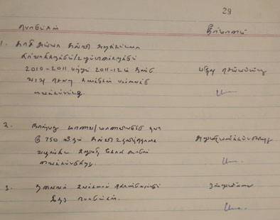 பொதுக்குழுவில் கலந்து கொண்டவர்களின் விபரம்