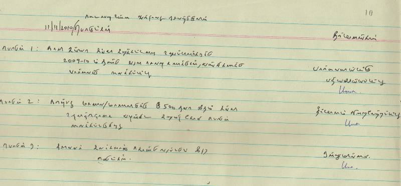 செயற்குழுவில் கலந்து கொண்டவர்களின் விபரம்